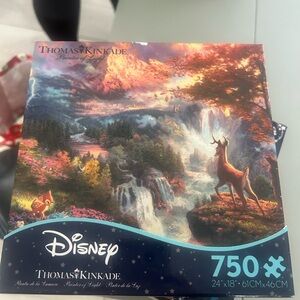 Disney Thomas Kinkade Vibrant Landscape Puzzle